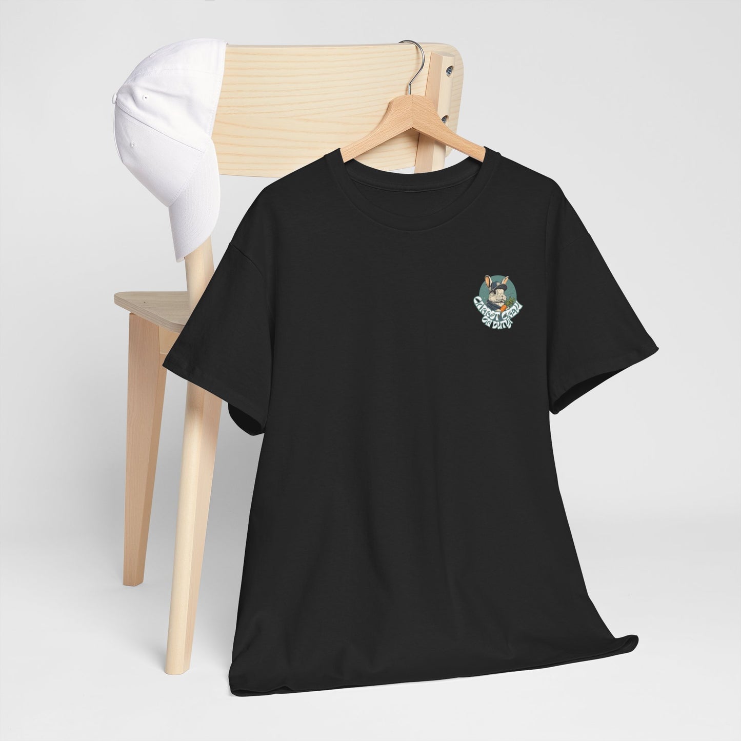 Carrot Crew On Duty, Unisex Heavy Cotton Tee