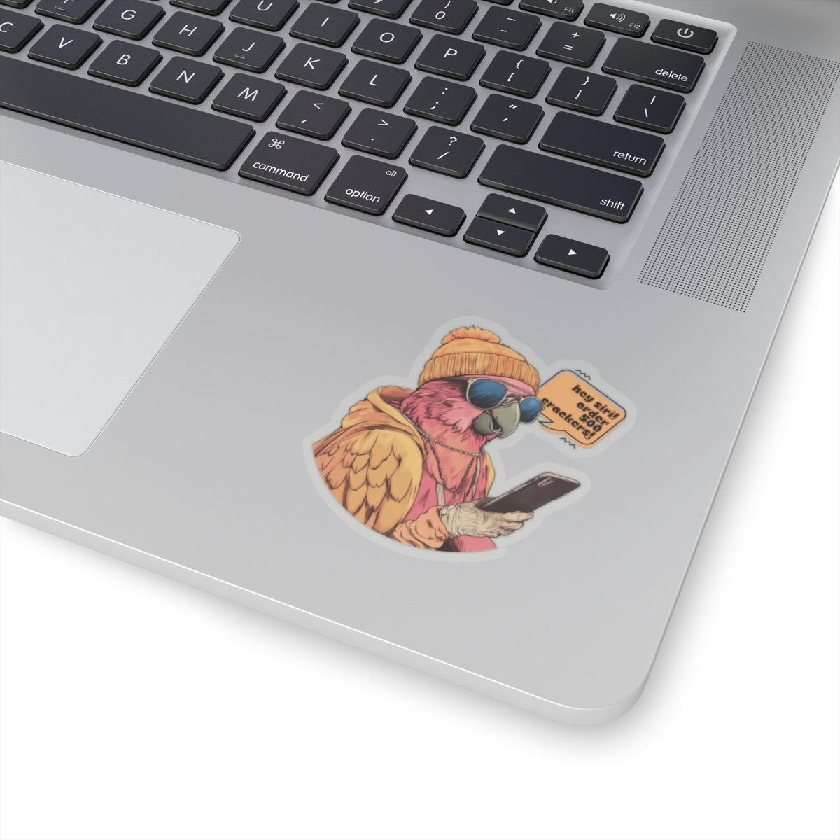 Parrot Hey Siri, Kiss-Cut Stickers