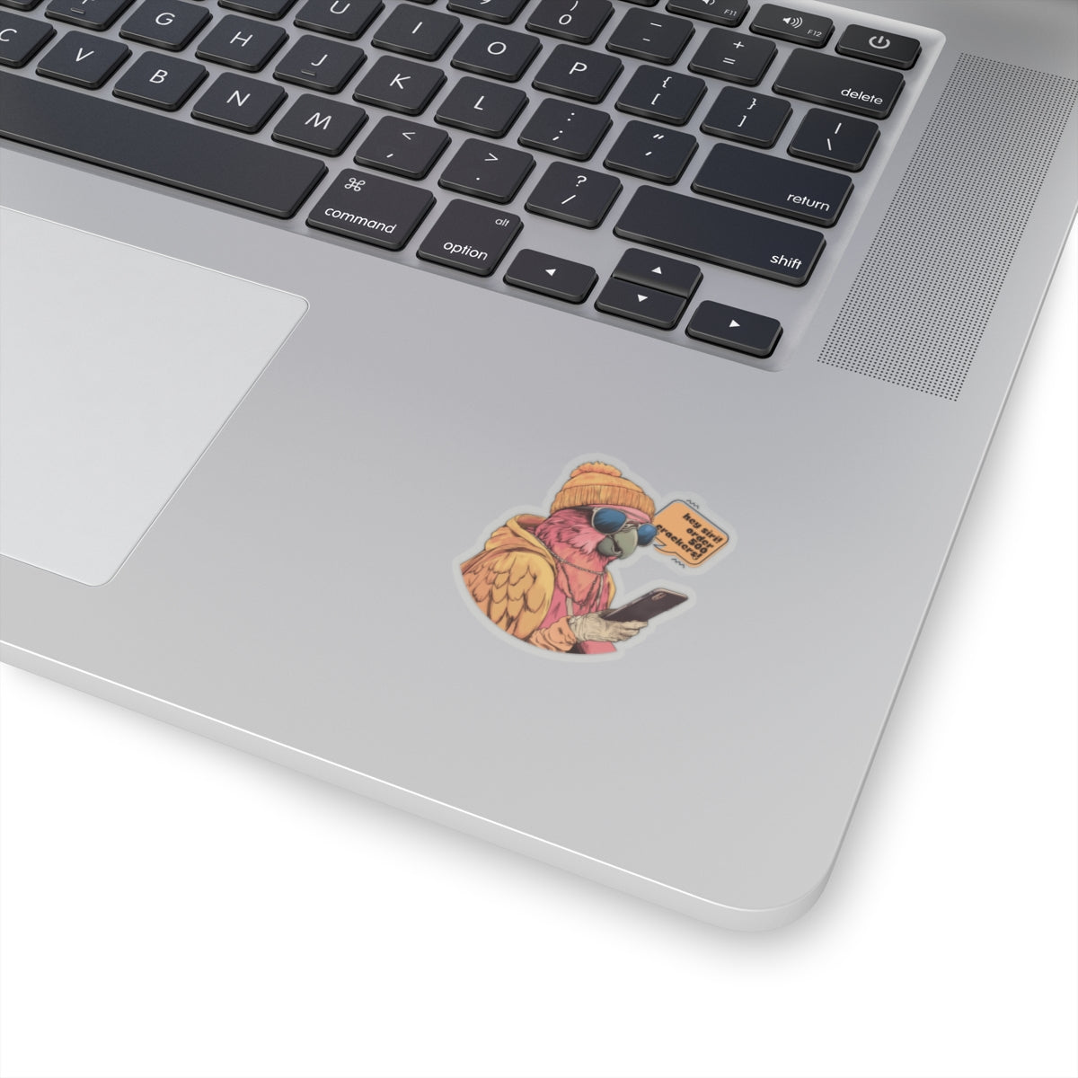 Parrot Hey Siri, Kiss-Cut Stickers