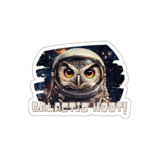 Galactic Hoot, Kiss-Cut Stickers